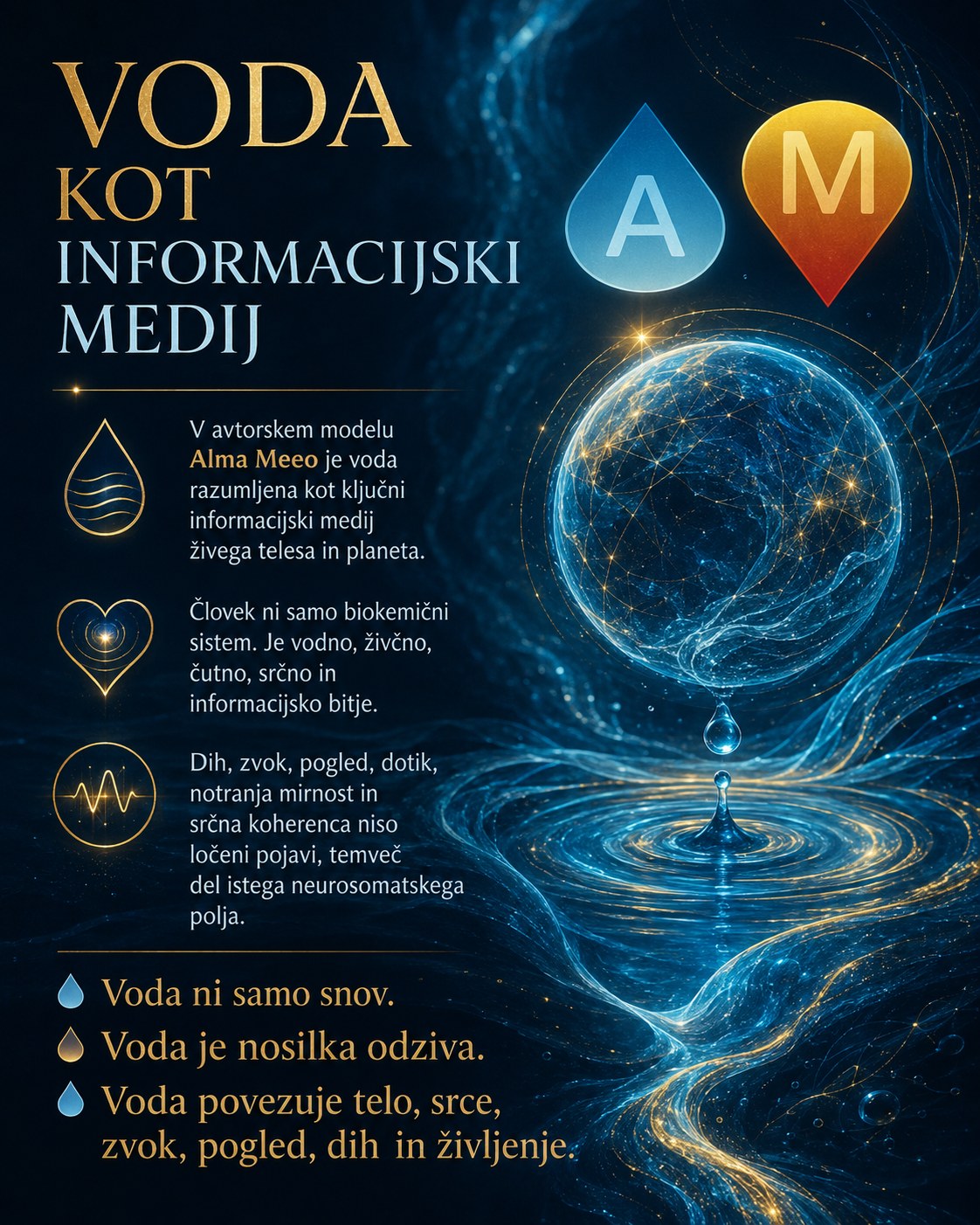 Voda kot informacijski medij
