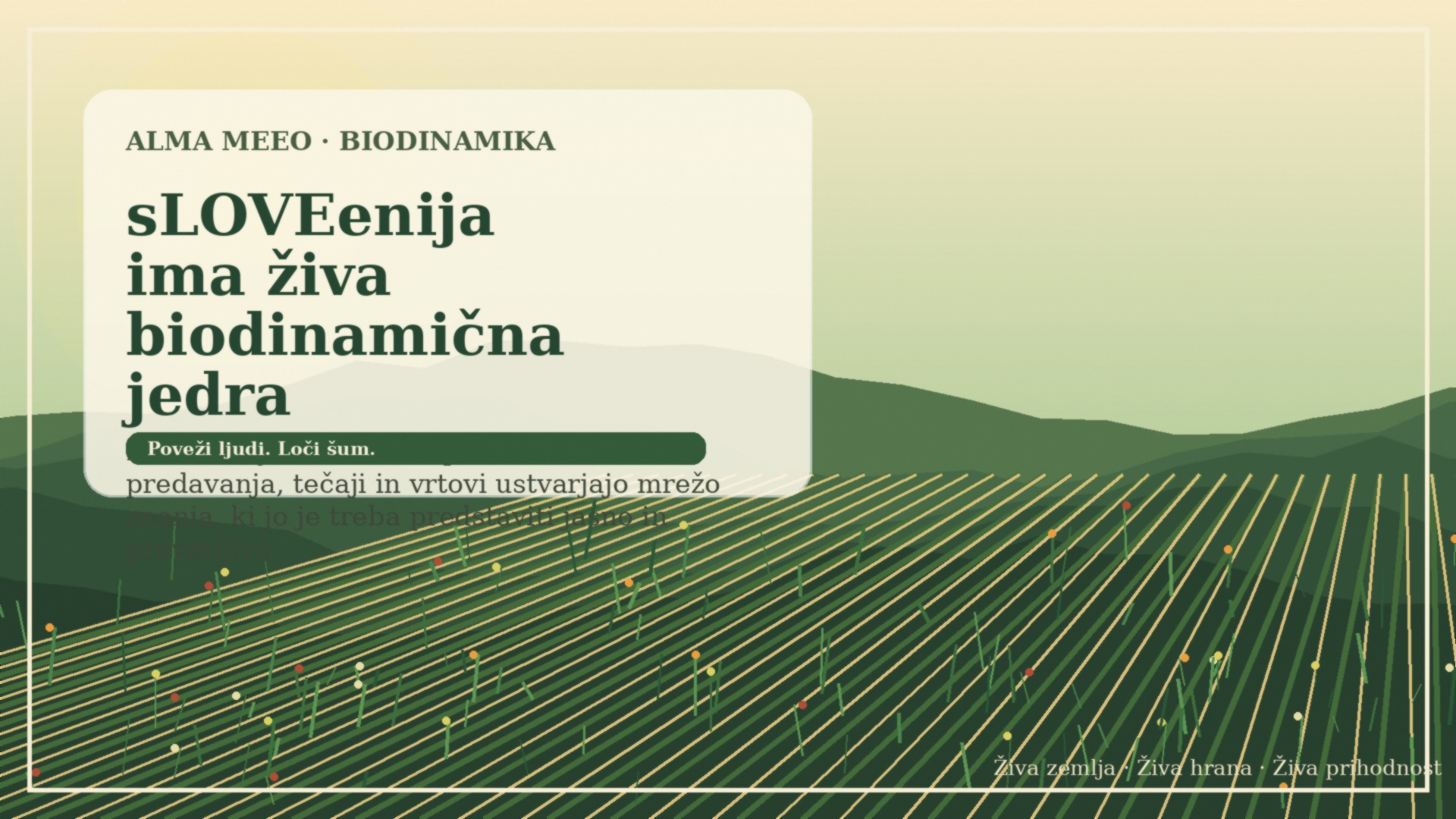 Razglednica slovenska biodinamična mreža